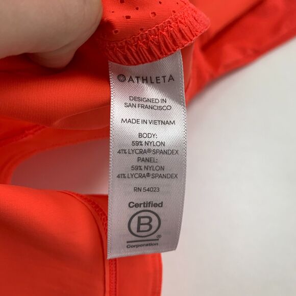 Athleta Pacifica II Vented Tee Women XS Extra Small Quarter Zip Swim Surf UPF - Picture 8 of 11